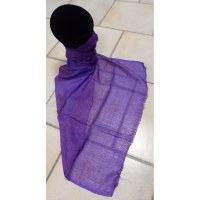 Foulard Bénarès violet