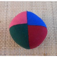 Balle de jonglage 4 couleurs