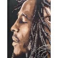 Tenture Bob Marley Rastafari