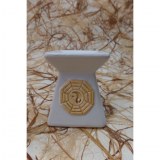 Diffuseur huiles essentielles blanc yin yang 