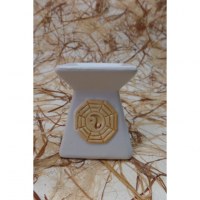 Diffuseur huiles essentielles blanc yin yang 
