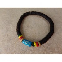 Bracelet surfeur rasta Kuta 9