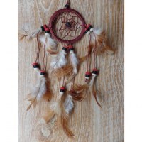 Mini dreamcatcher pingasut marron