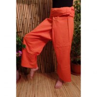 Pantalon de pêcheur Thaï orange