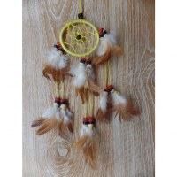 Mini dreamcatcher pingasut jaune