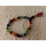 Bracelet mala 7 chakras