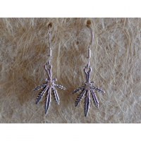 Boucles d'oreilles feuilles