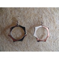 Boucles d'oreilles écrou