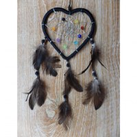 Dreamcatcher noir heart