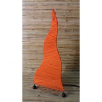 Lampe flamme orange