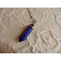 Pendule prisme lapis lazuli