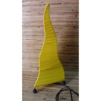 Lampe flamme jaune