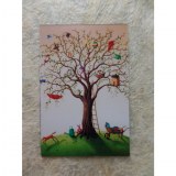 Aimant arbre de vie rigolo