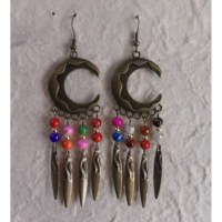 Pendants d'oreilles Chantira color