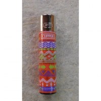 Briquet orange géo