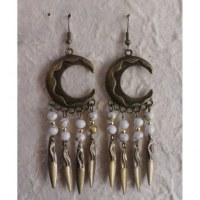 Pendants d'oreilles Chantira blanc