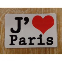 Aimant j'aime Paris