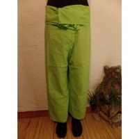 Pantalon de pêcheur Thaï chartreuse