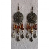 Boucles d'oreilles Sumalee caramel