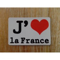 Aimant j'aime la France