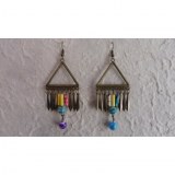 Boucles d'oreilles Waan color