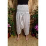 Pantalon Afghan blanc