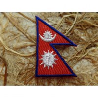Ecusson drapeau Népal