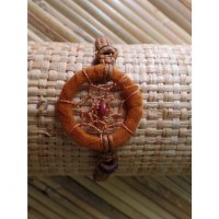 Bracelet marron dreamcatcher 