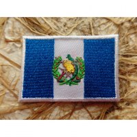 Ecusson drapeau Guatémala