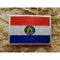 Ecusson drapeau Paraguay