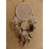 Gardien des rêves crochet blanc