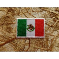 Ecusson drapeau Mexique