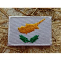 Ecusson drapeau Chypre