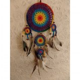 Gardien des rêves crochet rainbow