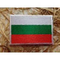 Ecusson drapeau Bulgarie