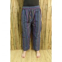 Pantalon Koshi bleu/mauve