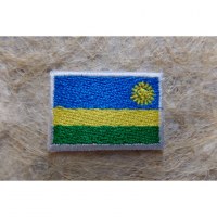 Mini écusson drapeau Rwanda 