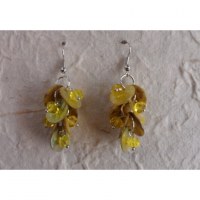 Pendants d'oreilles See jaune