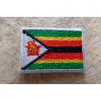 Mini écusson drapeau Zimbabwé