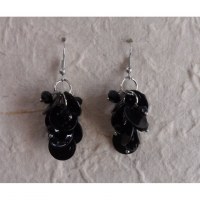 Pendants d'oreilles See noir