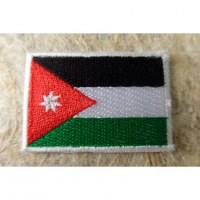 Ecusson drapeau Jordanie