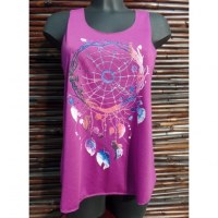 Débardeur femme dreamcatcher violet