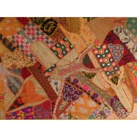 Tenture Agra abricot