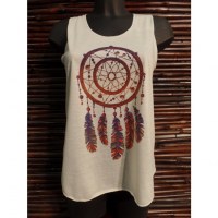 Débardeur dreamcatcher marron