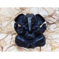 Petit Ganesh résine noire