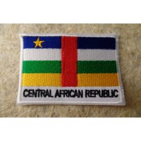 Ecusson drapeau Centrafrique