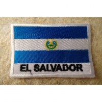 Ecusson drapeau Salvador