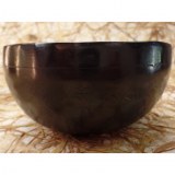 Bol tibétain Bouddha eyes