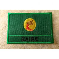 Ecusson drapeau Zaïre