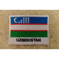 Ecusson drapeau Ouzbékistan